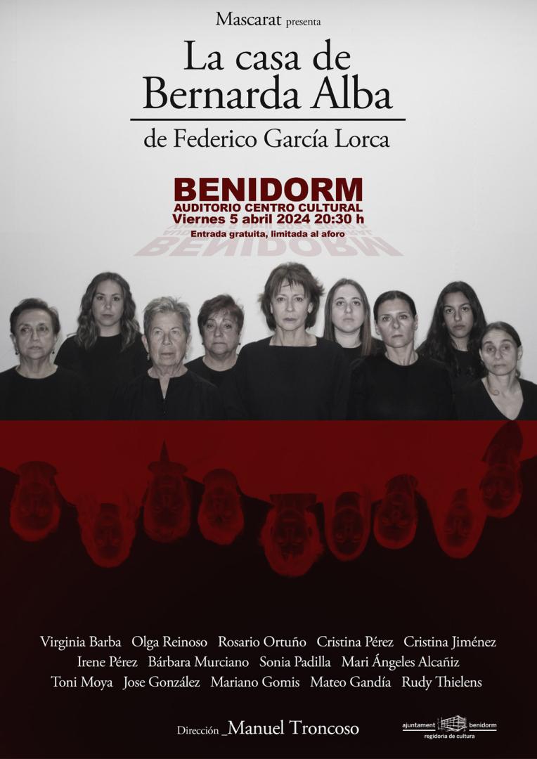 Teatro Amateur - "La Casa de Bernarda Alba". TMT y Mascarat